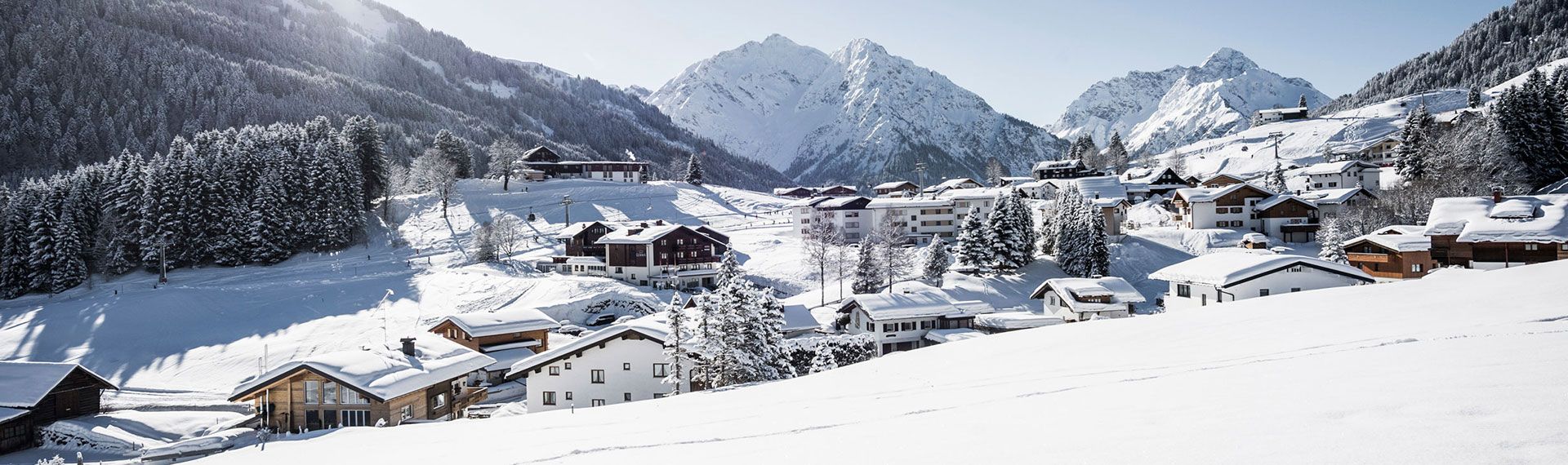Kleinwalsertal im Winter